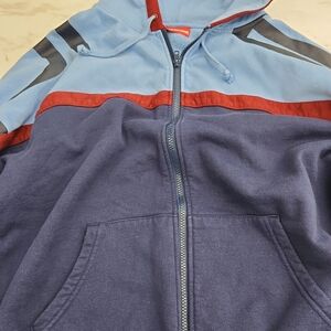 Supreme Light Blue Fleece with Red Tag